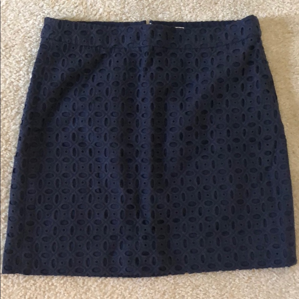 Jcrew Skirt Navy Skirt